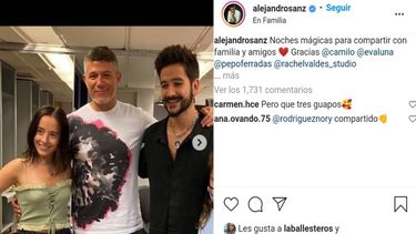 Camilo y Alejandro Sanz