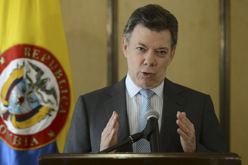 El presidente de Colombia, Juan Manuel Santos.&nbsp;