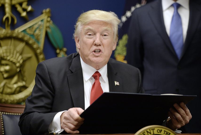 Donald Trump, presidente de Estados Unidos&nbsp;