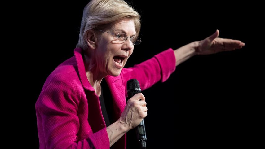 La senadora Elizabeth Warren es aspirante a la nominación demócrata y dijo que visitaría un centro de detención de inmigrantes antes de participar en el debate.