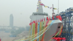 China lanza el mayor buque destructor del continente asiático