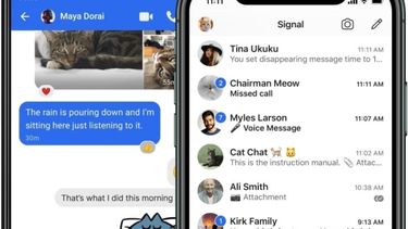 Interfaz de Signal&nbsp;
