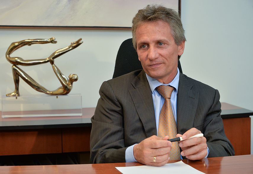 Luigi Boria no se arrepiente de haberle entregado la Llave de la Ciudad. (ÁLVARO MATA)