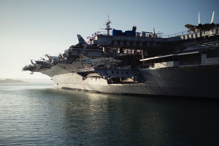 Portaviones Estados Unidos.