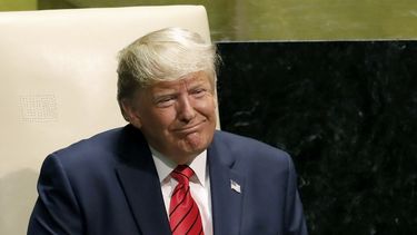 Fotoraf&iacute;a del 24 de septiembre de 2019 de Donald Trump, presidente de los EEUU, en la sede de Naciones Unidas.