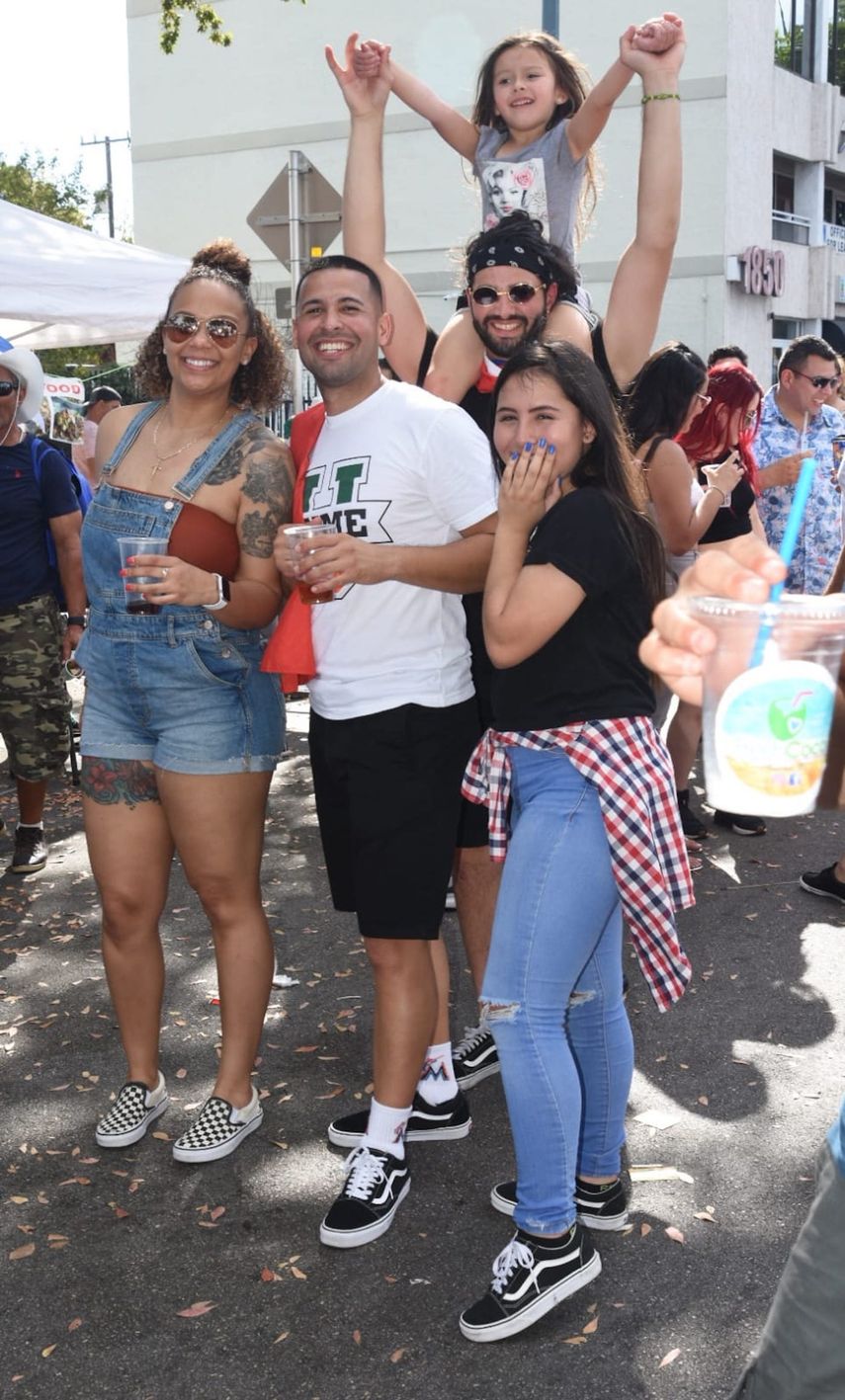 El Carnaval de la Calle Ocho contó con diversión para toda la familia.&nbsp;