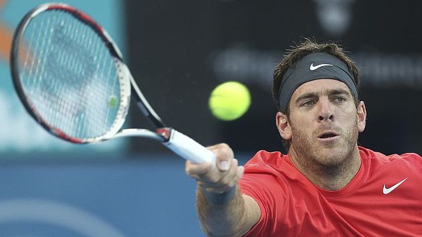 Del Potro está colocado en el puesto 135 de la clasificación de la ATP. (AP)