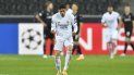 Federico Valverde, del Real Madrid, festeja luego que su compañero Casemiro anotó el tanto del empate ante el Borussia Mönchengladbach, en un encuentro de la Liga de Campeones, realizado el martes 27 de octubre de 2020 Federico Valverde, del Real Madrid, festeja luego que su compañero Casemiro anotó el tanto del empate ante el Borussia Mönchengladbach, en un encuentro de la Liga de Campeones, realizado el martes 27 de octubre de 2020