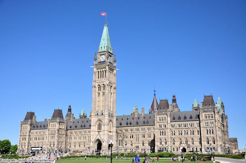 Parlamento canadiense. Foto cortesía: Reporteros Sin Fronteras