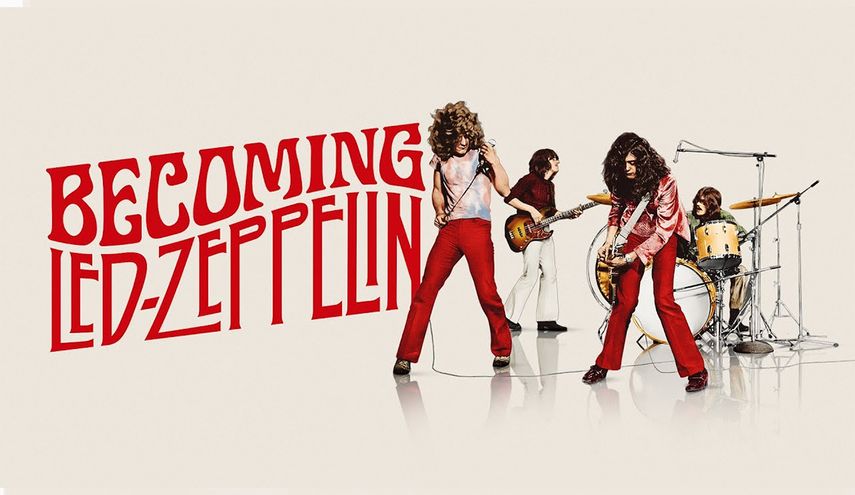 Becoming Led Zeppelin, poster.