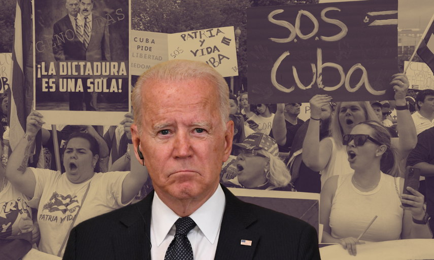 Biden apoya a Venezuela y Cuba pero no quiere problemas con China