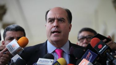 Julio Borges, presidente del Parlamento venezolano.