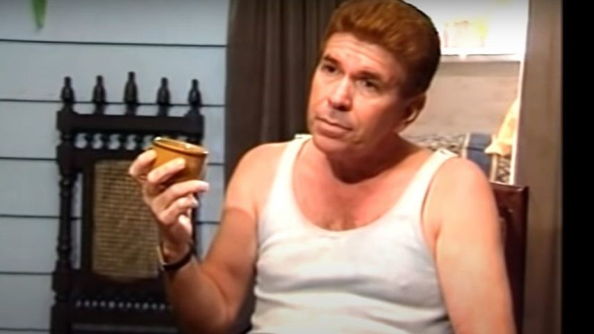 El actor cubano Noel García en una escena de la telenovela El naranjo del patio.&nbsp;