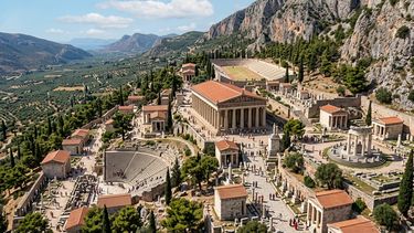 Delfos en la antigüedad, Grecia.