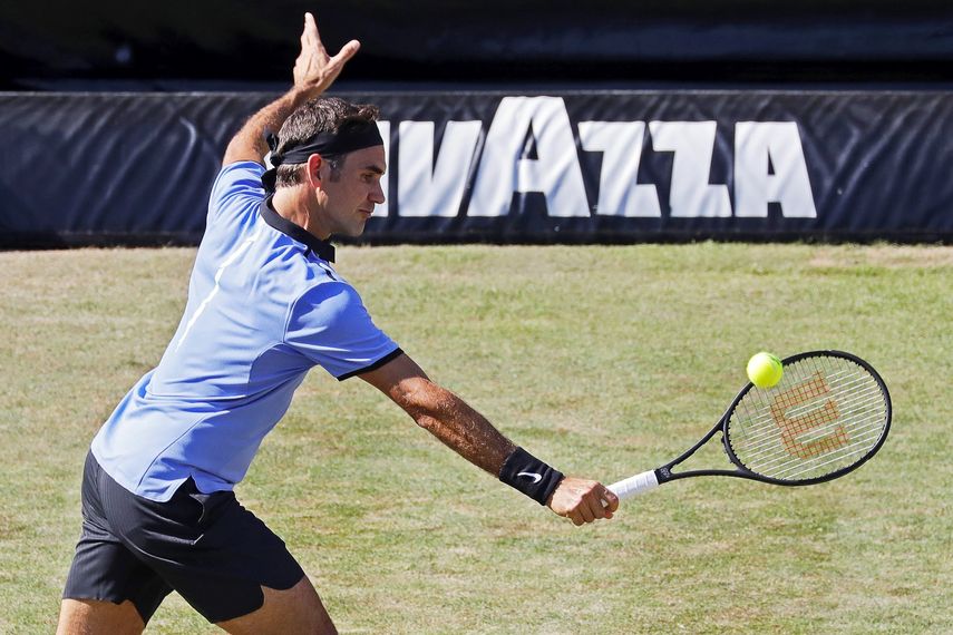 Federer debutará en el torneo alemán frente al taiwanés Yen-Hsun Lu.
