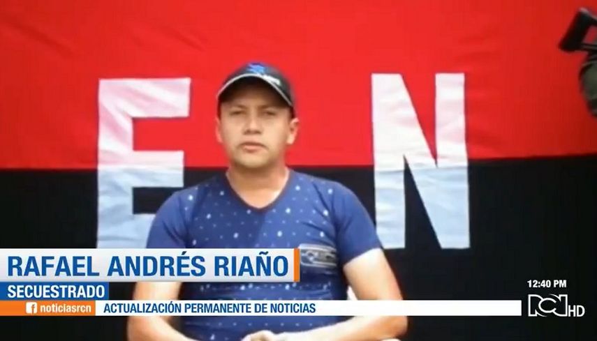 rafael-andres-riaño-ingeniero-secuestrado-eln-colombia-11122018-captura-video-twitter-@NoticiasRCN.jpg