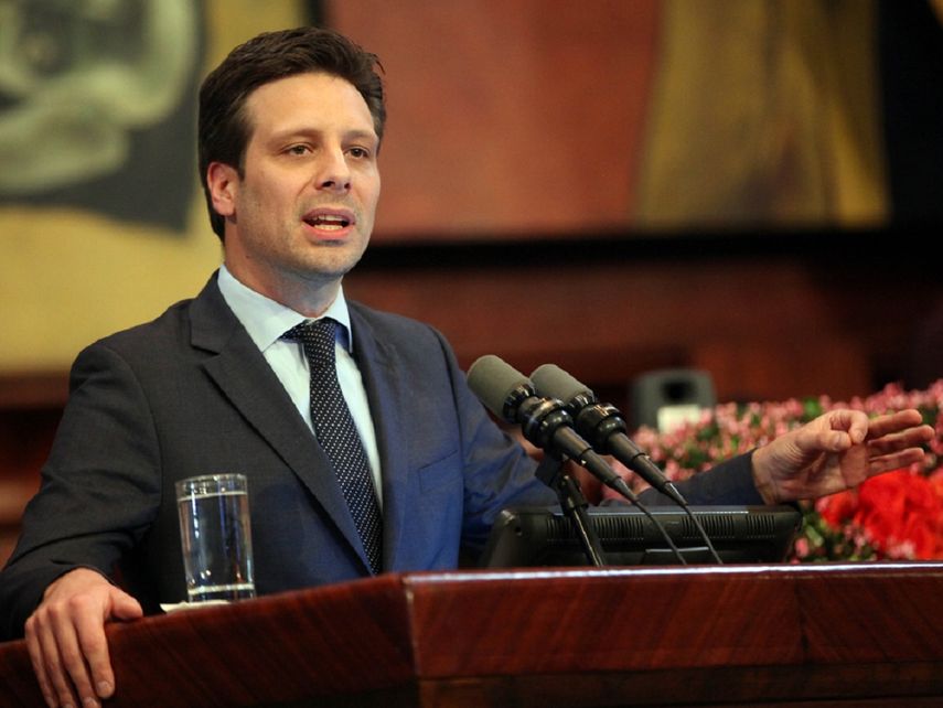 El canciller de Ecuador, Guillaume Long