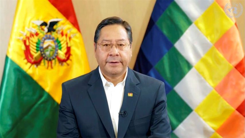 El presidente boliviano Luis Arce.&nbsp;
