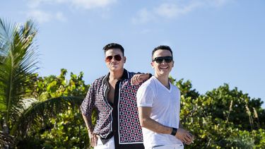 Silvestre Dangond y Fonseca graban el videoclip de Cartagena.&nbsp;