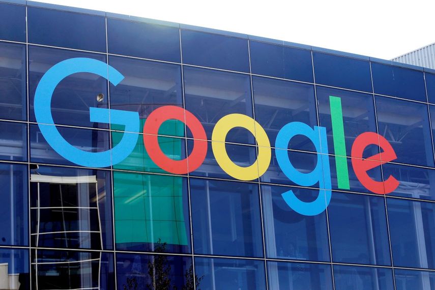 Logo del gigante estadounidense de tecnología, Google.