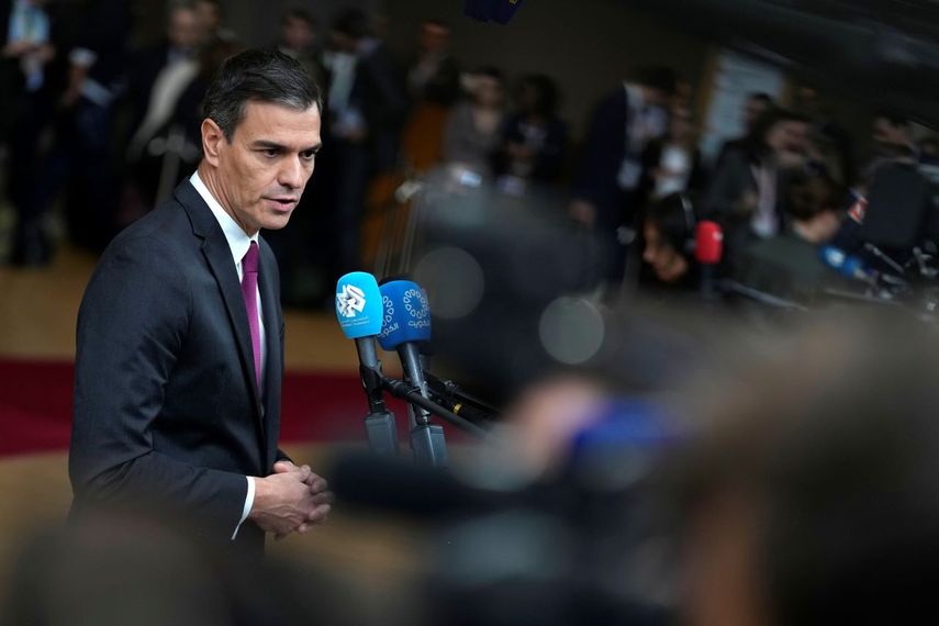 El presidente de gobierno en funciones, Pedro Sánchez.