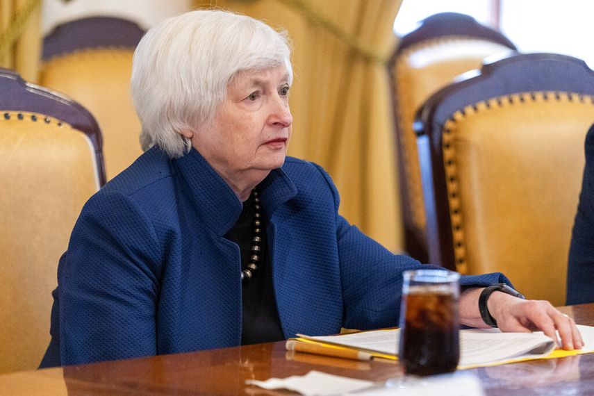 La secretaria del Tesoro, Janet Yellen