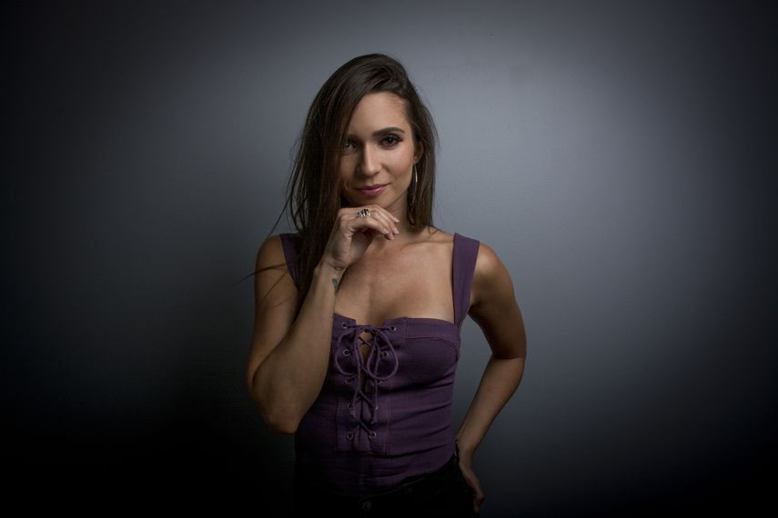 La cantautora cubana Diana Fuentes. 