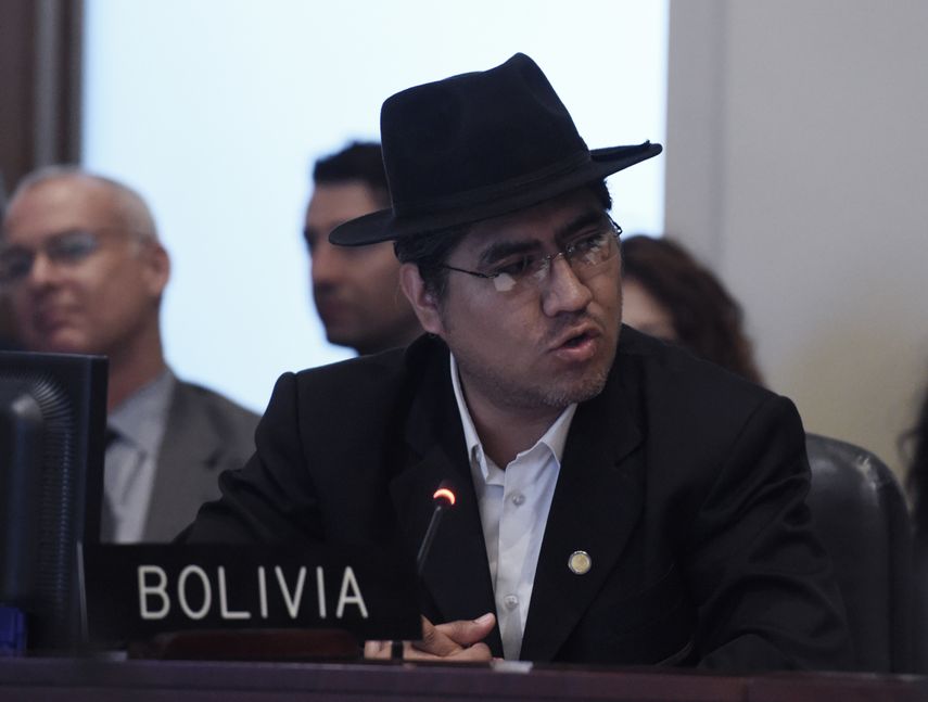 Diego Pary, embajador boliviano ante la OEA.