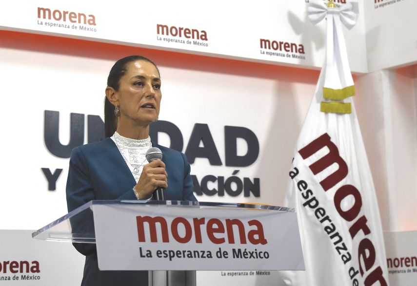 Claudia Sheinbaum, de la alianza oficialista