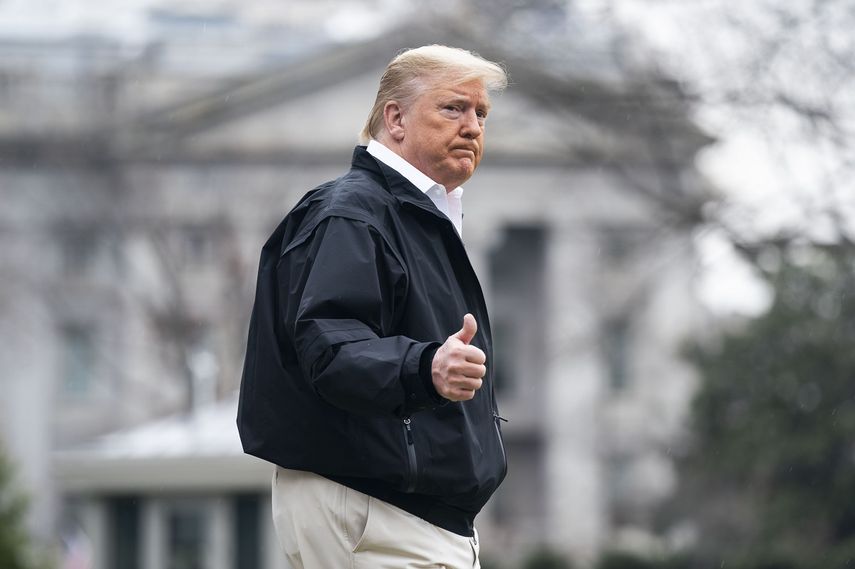 El presidente de Estados Unidos Donald Trump.