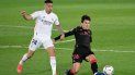 Mariano (izquierda) apenas estaba contando esta temporada para Zinedine Zidane, pero la acumulación de bajas le llevó hasta la titularidad frente a Real Valladolid y Real Sociedad, Mariano (izquierda) apenas estaba contando esta temporada para Zinedine Zidane, pero la acumulación de bajas le llevó hasta la titularidad frente a Real Valladolid y Real Sociedad,