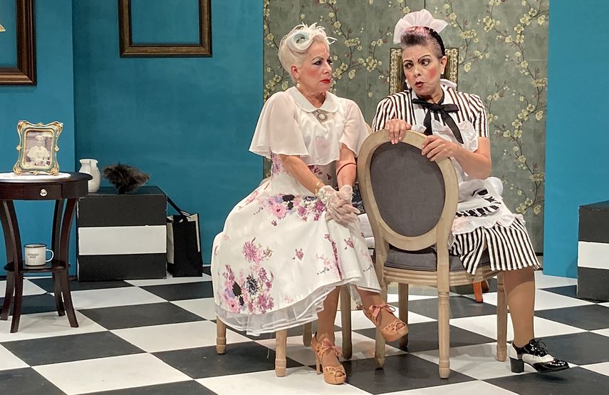 Belkis Proenza y Vivian Morales.
