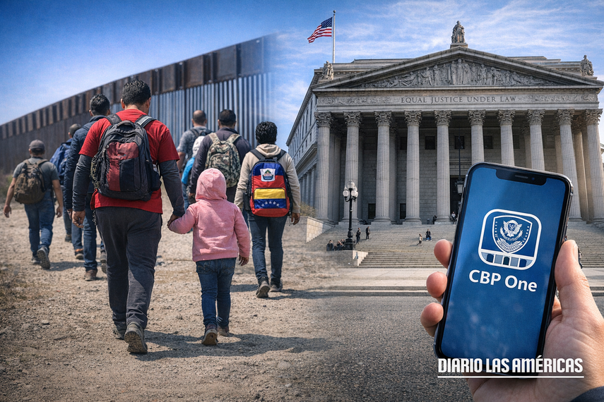 Este martes 31 de marzo se revocó la decisión de cancelar el parole a migrantes admitidos en EEUU a través de CBP One.