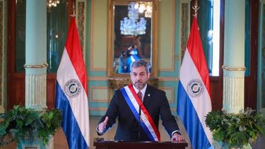 El expresidente de Paraguay, Mario Abdo Benítez. 