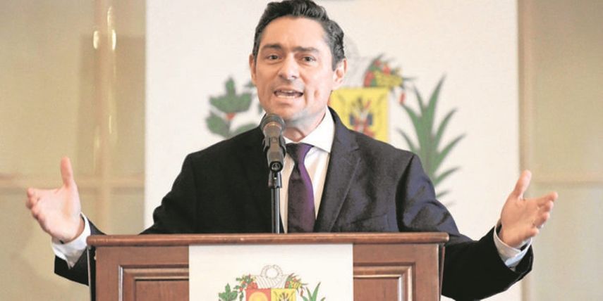 El embajador de Venezuela ante EEUU, Carlos Vecchio.