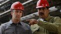El dictador Nicolás Maduro y Tareck El Aissami. El dictador Nicolás Maduro y Tareck El Aissami.