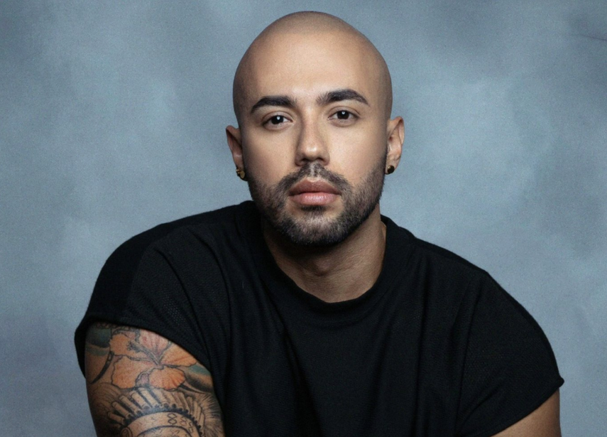 El maquillista colombiano Andrés Felipe.&nbsp;