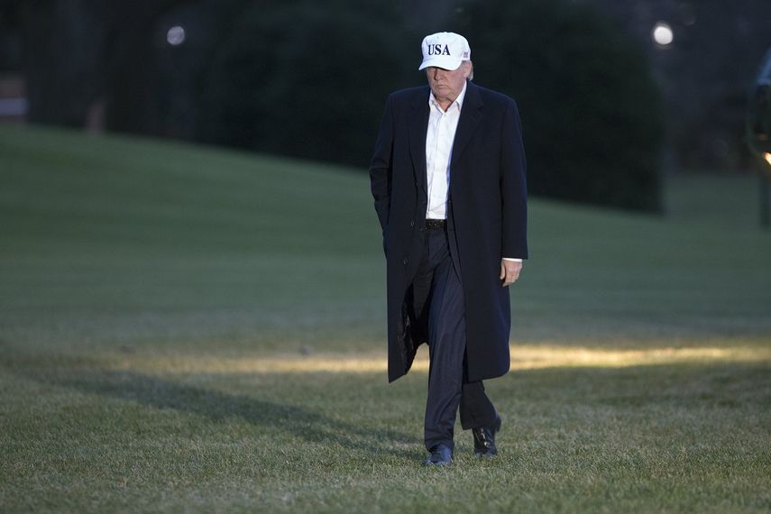 El presidente de EEUU, Donald Trump.
