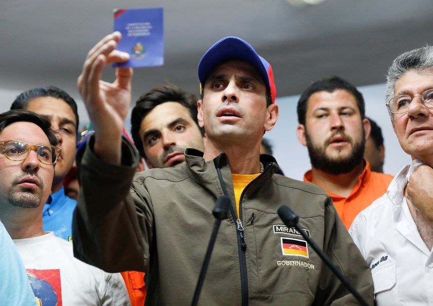 Henrique Capriles, líder opositor venezolano 