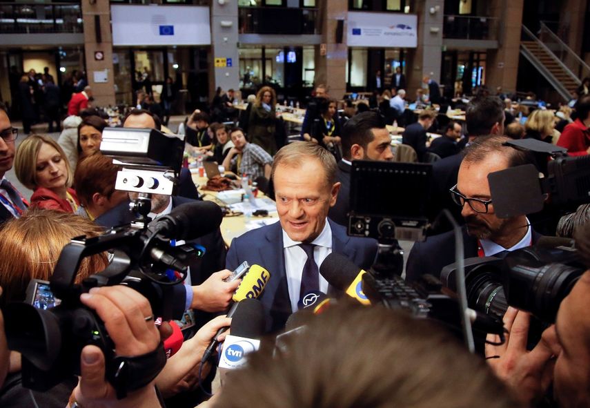 Donald Tusk, presidente del Consejo de la Unión Europea.