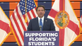 Ron DeSantis, gobernador de Florida. 