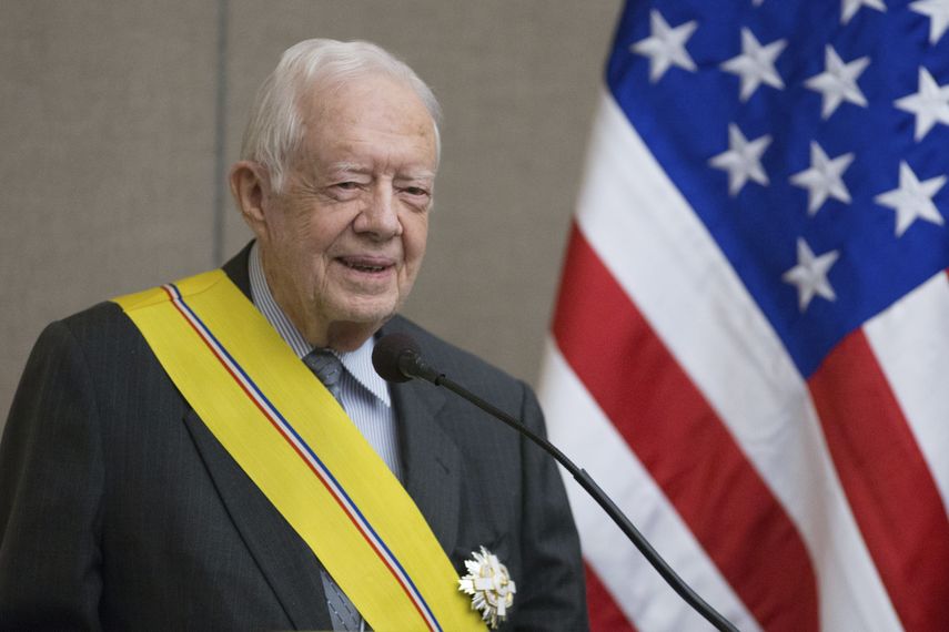 El expresidente estadounidense, Jimmy Carter.&nbsp;