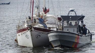 velero rescatado en Colombia