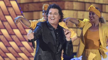 Carlos Vives canta Hoy Tengo Tiempo en los Latin Grammy en Las Vegas el 15 de noviembre de 2018. Vives está nominado a seis Latin Grammy incluyendo álbum del año y canción del año por su álbum “Cumbiana”.&nbsp;