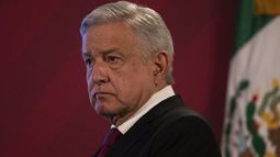 El presidente de México Andrés Manuel López Obrador.