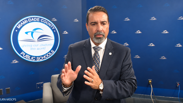 Rafael A. Villalobos, superintendente de las Escuelas Públicas del Condado de Miami-Dade.