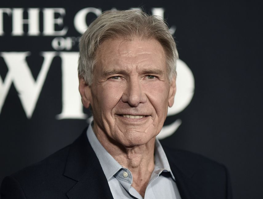 Fotografía de archivo del 13 de febrero de 2020 de Harrison Ford durante el estreno de la cina The Call of the Wild en Los Angeles.