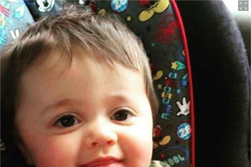 Aaden Moreno, de siete meses, falleció tras ser arrojado a un río. (TWITTER)