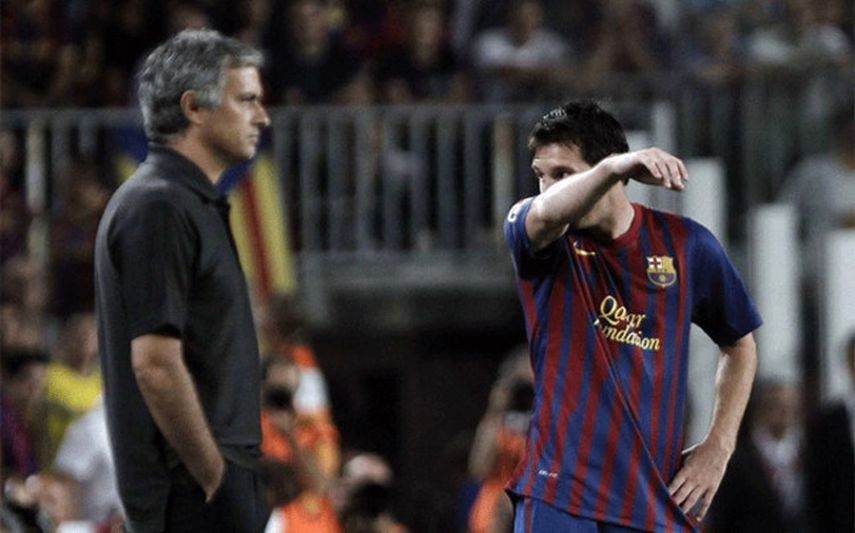 Mourinho nunca admitió la superioridad de Messi durante sus años en el Real Madrid. (EFE)