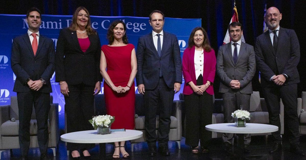 Miami Dade College impulsa cooperación internacional con visita de la presidenta de la Comunidad de Madrid